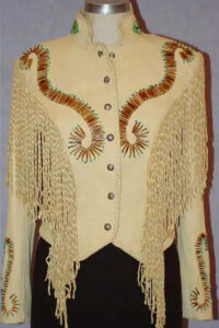Music City Fringed Leather Jacket