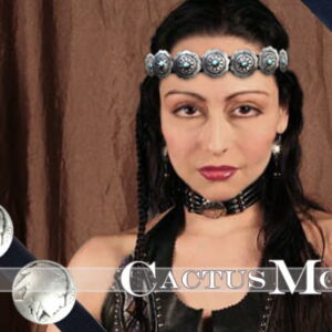 Leather Headbands with Conchos