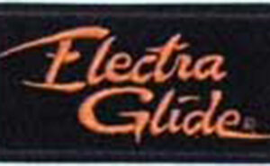 Electraglide Patch Embroidered official Harley Davidson patch